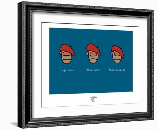 Pays B. - Méfiez-vous des apparences-Sylvain Bichicchi-Framed Art Print