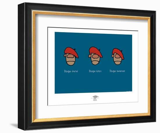 Pays B. - Méfiez-vous des apparences-Sylvain Bichicchi-Framed Art Print