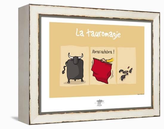 Pays B. - Tauro-magie-Sylvain Bichicchi-Framed Stretched Canvas