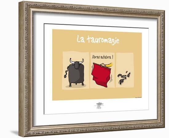 Pays B. - Tauro-magie-Sylvain Bichicchi-Framed Art Print