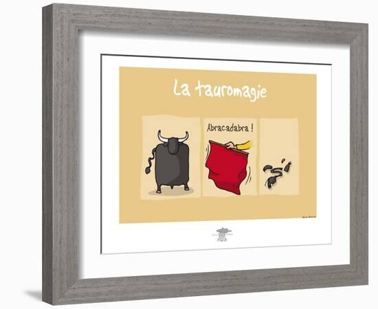 Pays B. - Tauro-magie-Sylvain Bichicchi-Framed Art Print