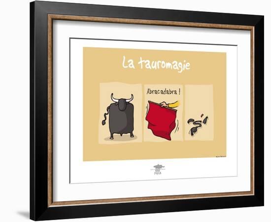 Pays B. - Tauro-magie-Sylvain Bichicchi-Framed Art Print