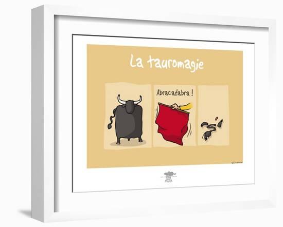 Pays B. - Tauro-magie-Sylvain Bichicchi-Framed Art Print