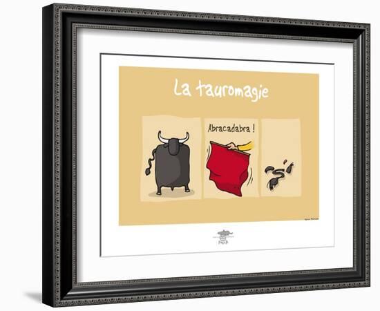 Pays B. - Tauro-magie-Sylvain Bichicchi-Framed Art Print