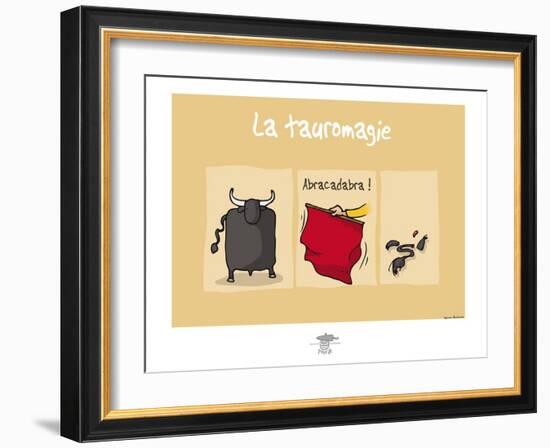 Pays B. - Tauro-magie-Sylvain Bichicchi-Framed Art Print