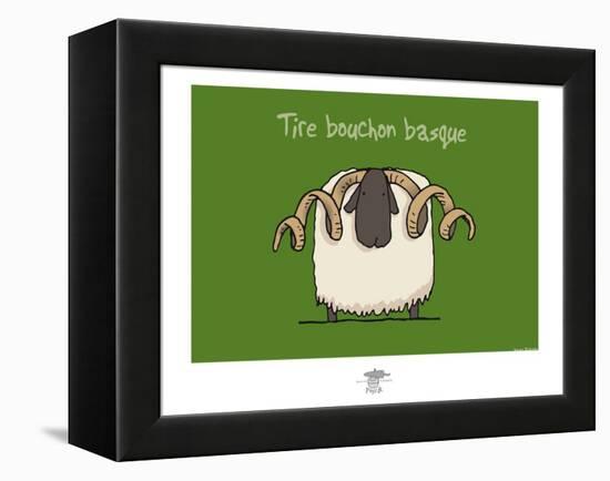 Pays B. - Tire-bouchon basque-Sylvain Bichicchi-Framed Stretched Canvas