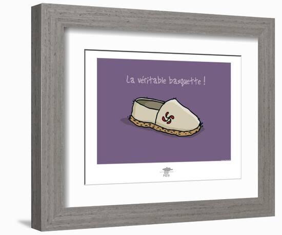 Pays B. - Véritable basquette-Sylvain Bichicchi-Framed Premium Giclee Print