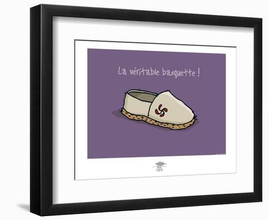 Pays B. - Véritable basquette-Sylvain Bichicchi-Framed Premium Giclee Print