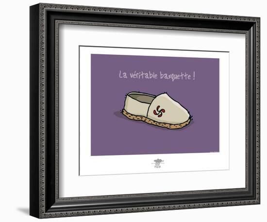 Pays B. - Véritable basquette-Sylvain Bichicchi-Framed Premium Giclee Print