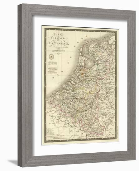 Pays-Bas, c.1821-Adrien Hubert Brue-Framed Art Print