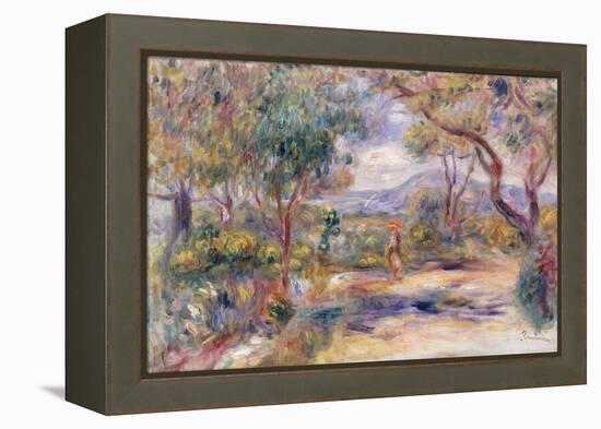 Paysage a Cannes (Renoir's Garden) c.1914-Pierre-Auguste Renoir-Framed Premier Image Canvas