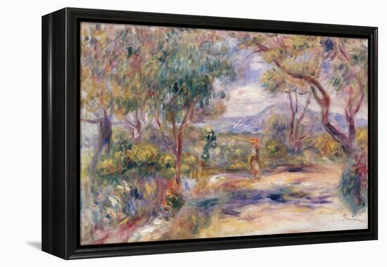 Paysage a Cannes (Renoir's Garden) c.1914-Pierre-Auguste Renoir-Framed Premier Image Canvas