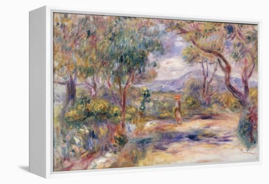 Paysage a Cannes (Renoir's Garden) c.1914-Pierre-Auguste Renoir-Framed Premier Image Canvas