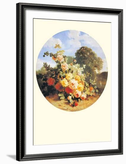 Paysage À la Fleur II-A^ Raoux-Framed Art Print