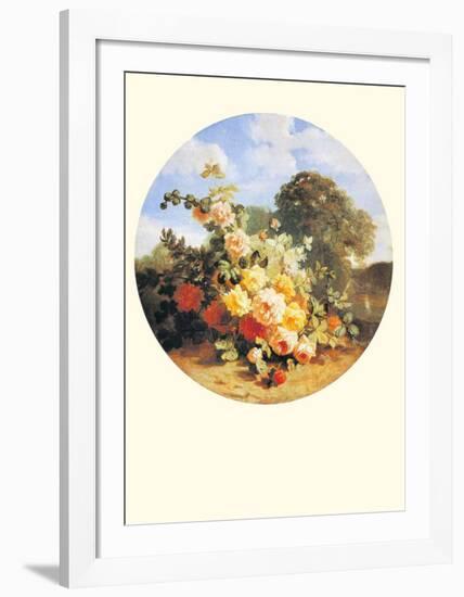 Paysage À la Fleur II-A^ Raoux-Framed Art Print