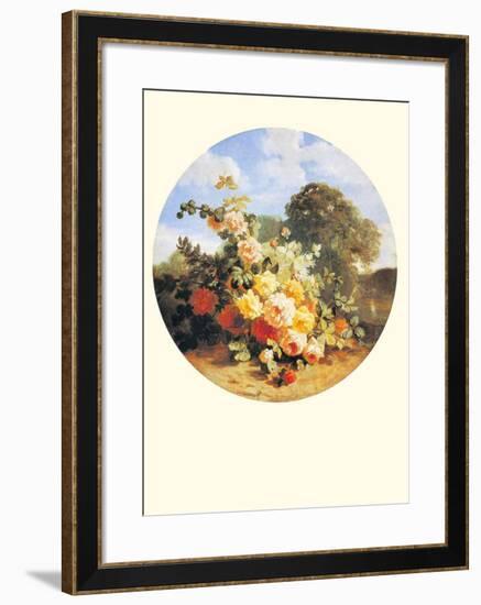 Paysage À la Fleur II-A^ Raoux-Framed Art Print