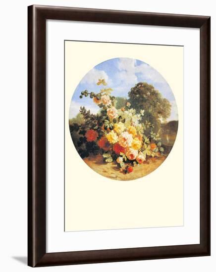 Paysage À la Fleur II-A^ Raoux-Framed Art Print