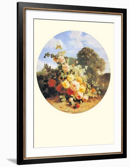 Paysage À la Fleur II-A^ Raoux-Framed Art Print
