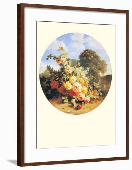 Paysage À la Fleur II-A^ Raoux-Framed Art Print