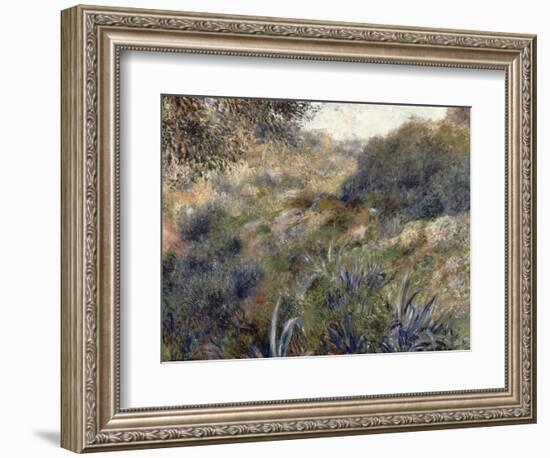 Paysage algérien, le ravin de la Femme Sauvage (faubourg d'Alger)-Pierre-Auguste Renoir-Framed Giclee Print