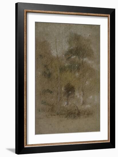 Paysage au feuillage-James Abbott McNeill Whistler-Framed Giclee Print