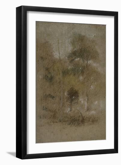 Paysage au feuillage-James Abbott McNeill Whistler-Framed Giclee Print