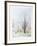 Paysage aux Arbres-Francis Saillart-Framed Limited Edition