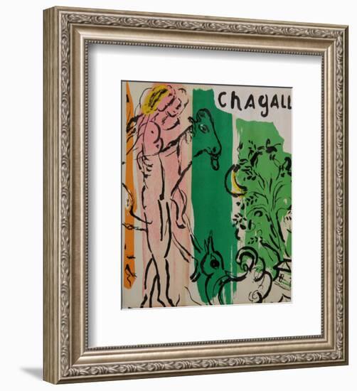 Paysage aux Isbas-Marc Chagall-Framed Collectable Print