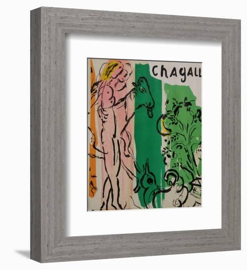 Paysage aux Isbas-Marc Chagall-Framed Collectable Print