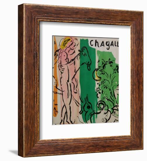 Paysage aux Isbas-Marc Chagall-Framed Collectable Print