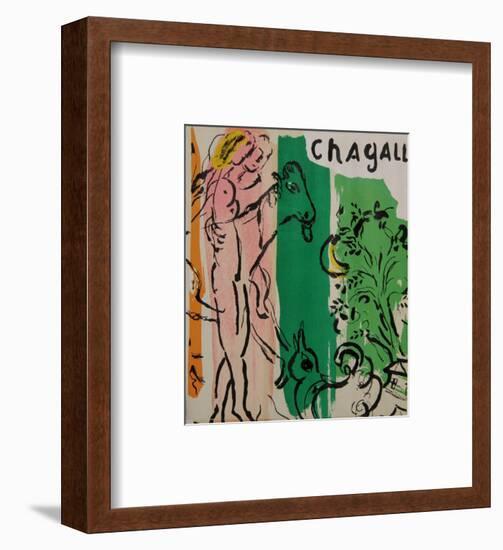 Paysage aux Isbas-Marc Chagall-Framed Collectable Print