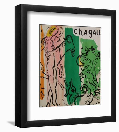 Paysage aux Isbas-Marc Chagall-Framed Collectable Print