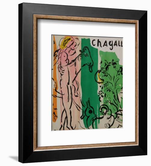 Paysage aux Isbas-Marc Chagall-Framed Collectable Print