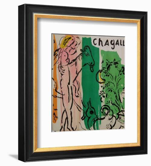 Paysage aux Isbas-Marc Chagall-Framed Collectable Print