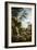 Paysage avec desmarkhors (moutons) d’Asie centrale-Christophe Huet-Framed Giclee Print