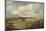 Paysage avec un champ et une barrière-John Constable-Mounted Giclee Print