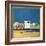 Paysage Avec Une Maison Blanche (Landscape with a White House). Peinture De Kasimir Severinovich Ma-Kazimir Severinovich Malevich-Framed Giclee Print