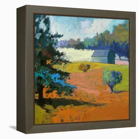 Paysage Cinq-Jane Schmidt-Framed Stretched Canvas