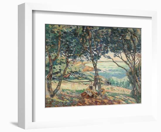 Paysage d'Agay by Armand Guillaumin-null-Framed Photographic Print