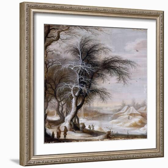Paysage d'hiver-Gysbrecht Lytens-Framed Giclee Print