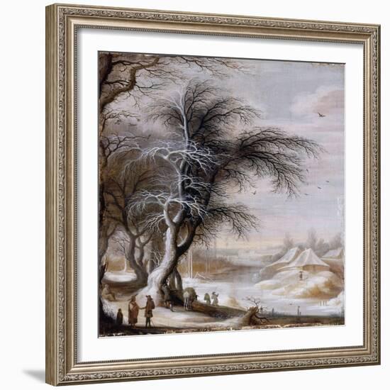 Paysage d'hiver-Gysbrecht Lytens-Framed Giclee Print