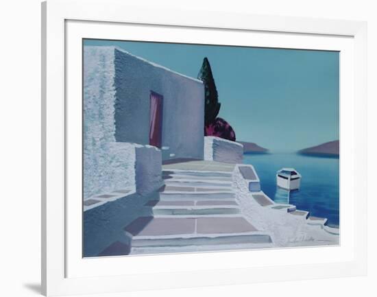 Paysage De Grèce-André Bricka-Framed Limited Edition