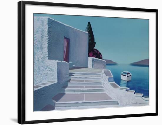 Paysage De Grèce-André Bricka-Framed Limited Edition