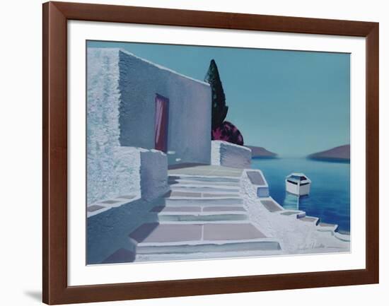 Paysage De Grèce-André Bricka-Framed Limited Edition