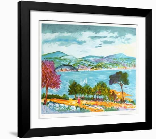 Paysage de l'Estérel-Jean-claude Picot-Framed Limited Edition