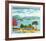 Paysage de l'Estérel-Jean-claude Picot-Framed Limited Edition