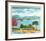 Paysage de l'Estérel-Jean-claude Picot-Framed Limited Edition