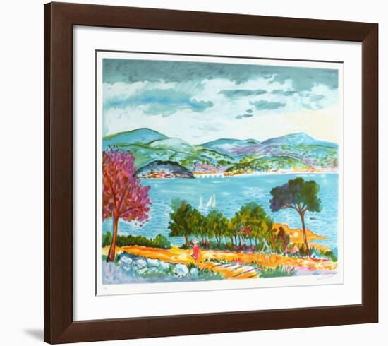 Paysage de l'Estérel-Jean-claude Picot-Framed Limited Edition