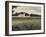 Paysage de l'Ile-de-France-Georges Seurat-Framed Giclee Print