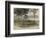 Paysage de la campagne anglaise avec trois arbres et une clôture-Eugene Delacroix-Framed Giclee Print